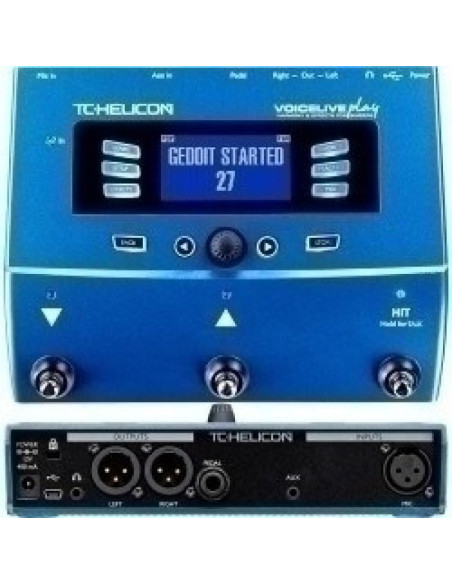Tc helicon voicelive play harmonizer/multiefekt wokalowy