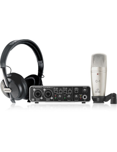 Behringer u-phoria studio pro - zestaw do homerecordingu