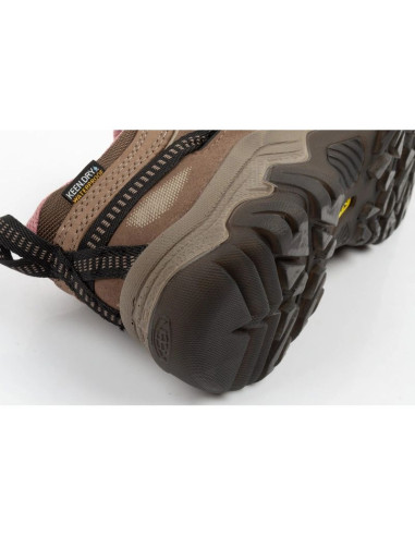 Keen buty sportowe damskie targhee iv wodoodporne trekkingowe skórzane