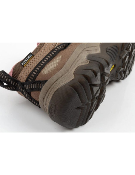 Keen buty sportowe damskie targhee iv wodoodporne trekkingowe skórzane