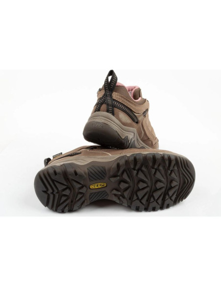 Keen buty sportowe damskie targhee iv wodoodporne trekkingowe skórzane