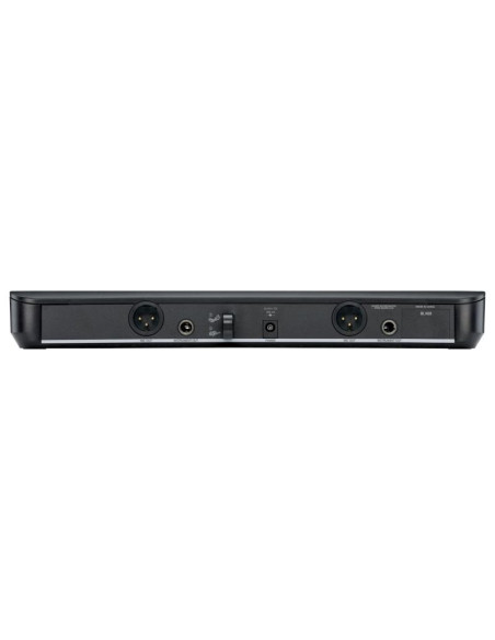 Shure blx288e/sm58-h8e - system bezprzewodowy z odbiornikiem i mikrofonami