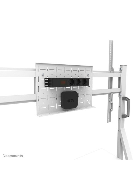 Neomounts fl50-525wh1 stojak do multimediów biały płaski panel wózek multimedialny
