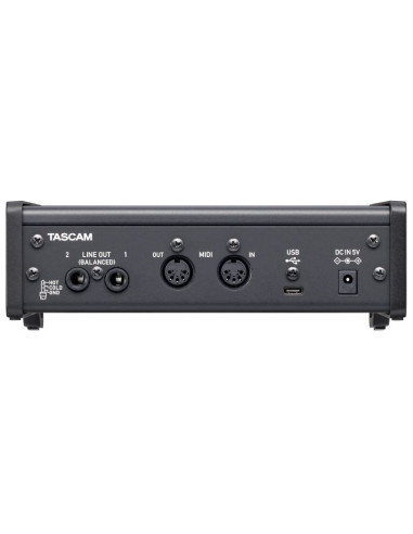 Tascam us-2x2hr - interfejs usb audio/midi wysokiej rozdzielczości (2 wejścia, 2 wyjścia)