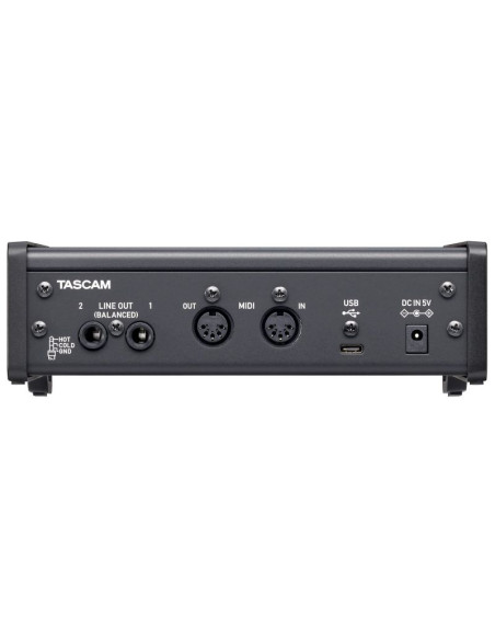 Tascam us-2x2hr - interfejs usb audio/midi wysokiej rozdzielczości (2 wejścia, 2 wyjścia)