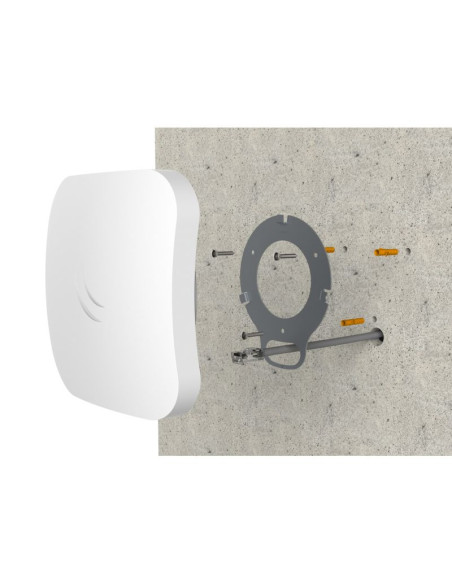 Mikrotik cap ac 867 mbit/s biały obsługa poe