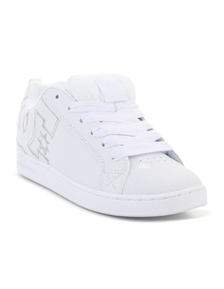 Dc shoes court graffik white 300768-wm5