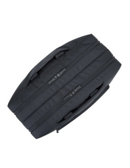 Rivacase torba na laptop 17,3" tegel, czarna, materiał wodoodporny, kieszenie na tablet 10,1", smartfon, dokumenty, akcesoria 2