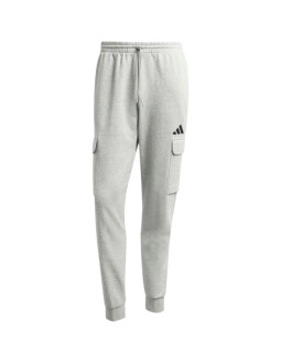 Spodnie męskie adidas essentials feelcozy cargo jasnoszare je3823 2