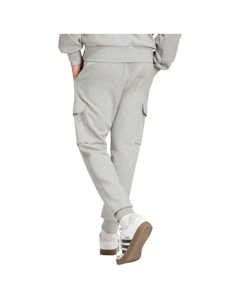 Spodnie męskie adidas essentials feelcozy cargo jasnoszare je3823