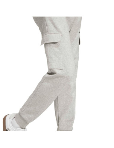 Spodnie męskie adidas essentials feelcozy cargo jasnoszare je3823