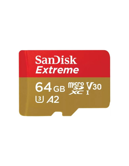 Sandisk extreme microsdxc 64 gb 170/80 mb/s a2