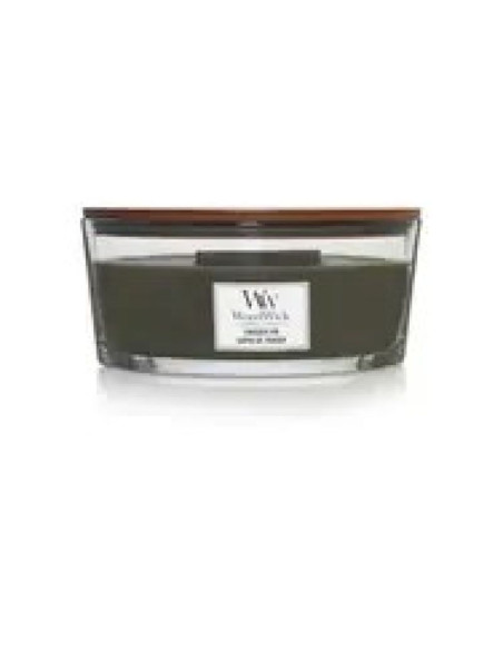 Woodwick frasier fir świeca elipsa szary 1 szt.