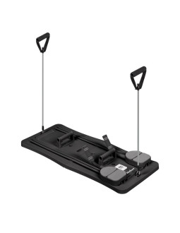 Rebel active domowy zestaw do pilates, wielofunkcyjny przyrząd do ćwiczeń fitness 9 w 1, kolor czarny rba-3069-bk