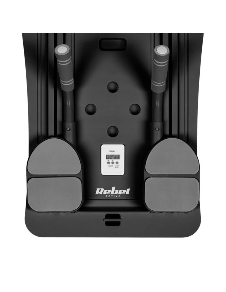 Rebel active domowy zestaw do pilates, wielofunkcyjny przyrząd do ćwiczeń fitness 9 w 1, kolor czarny rba-3069-bk