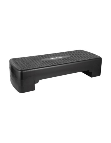 Rebel active step do aerobiku i ćwiczeń fitness, 3 stopnie, 68 cm, czarny rba-3227-bk