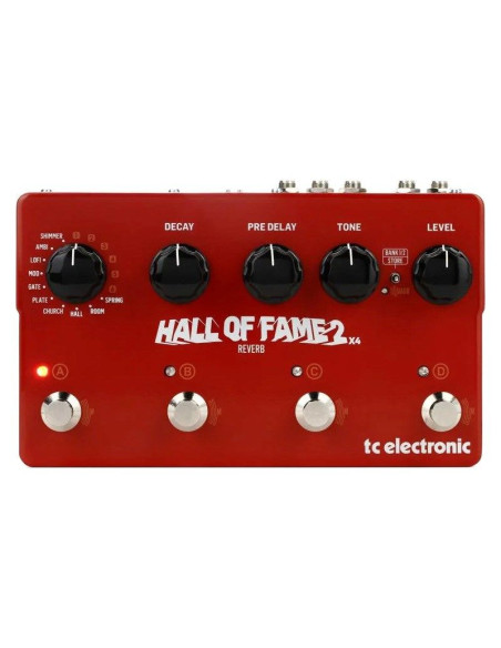 Tc electronic hall of fame 2 x4 reverb - efekt gitarowy