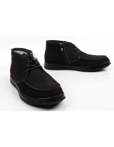 Lee cooper buty męskie eleganckie skórzane trzewiki na zamek