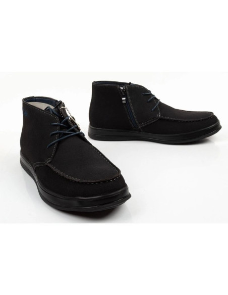 Lee cooper buty męskie eleganckie skórzane trzewiki na zamek