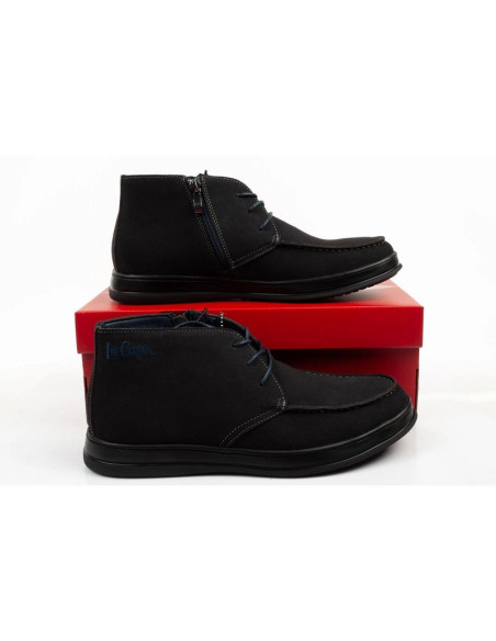 Lee cooper buty męskie eleganckie skórzane trzewiki na zamek
