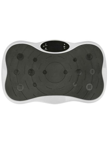 Extralink moonwalk spin move platofrma wibracyjna do cwiczen fitness 200w biala