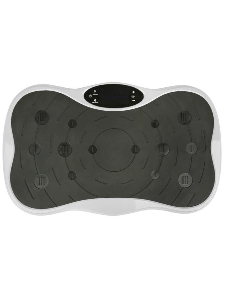 Extralink moonwalk spin move platofrma wibracyjna do cwiczen fitness 200w biala