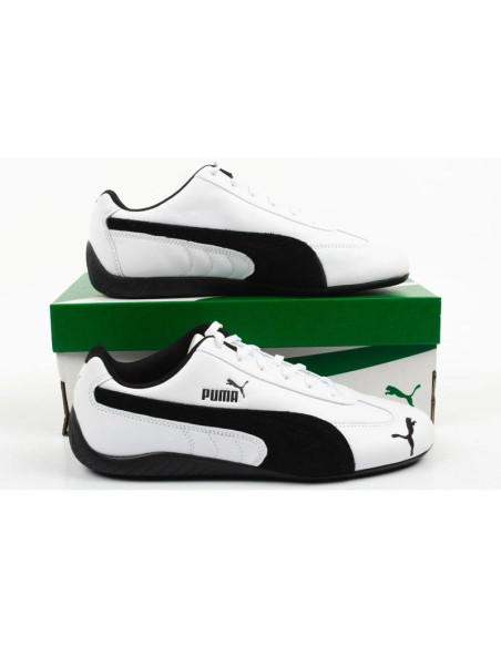 Puma buty męskie sportowe speedcat czarne skórzane modne sneakersy