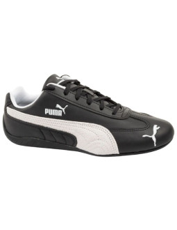 Puma buty męskie sportowe speedcat czarne skórzane modne sneakersy