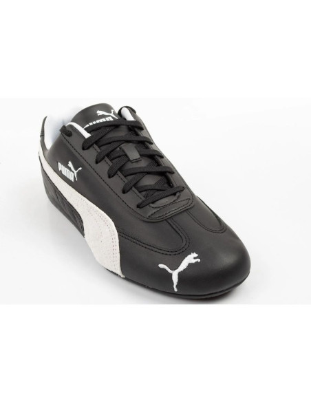 Puma buty męskie sportowe speedcat czarne skórzane modne sneakersy