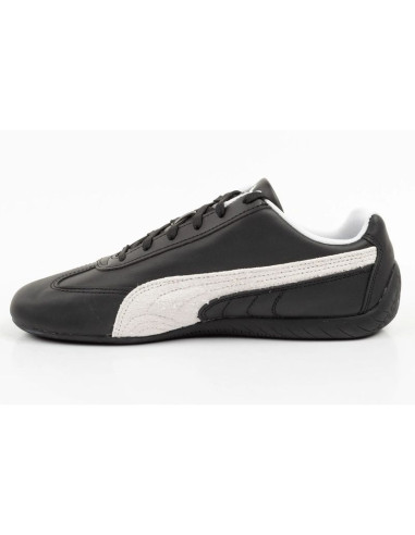 Puma buty męskie sportowe speedcat czarne skórzane modne sneakersy