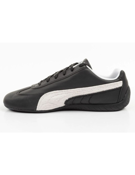 Puma buty męskie sportowe speedcat czarne skórzane modne sneakersy