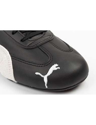 Puma buty męskie sportowe speedcat czarne skórzane modne sneakersy