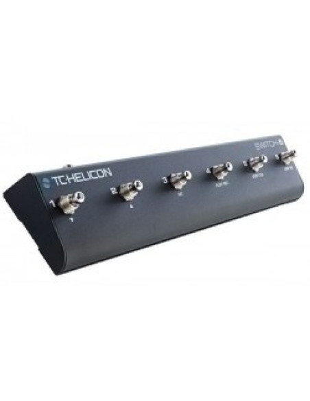 Tc helicon ml tc helicon switch-6 kontroler nożny do procesora wokalowego/gitarowego