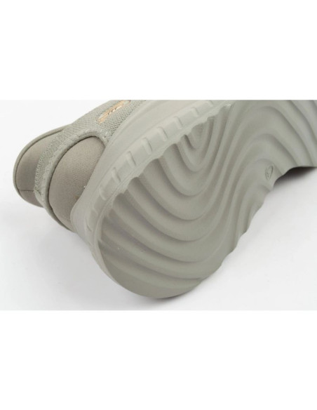 Skechers buty sportowe damskie bobs squad wsuwane slip-ins oliwkowe