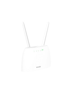 Tenda n300 router bezprzewodowy fast ethernet jedna częstotliwości (2,4 ghz) 4g biały
