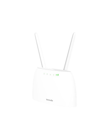 Tenda n300 router bezprzewodowy fast ethernet jedna częstotliwości (2,4 ghz) 4g biały