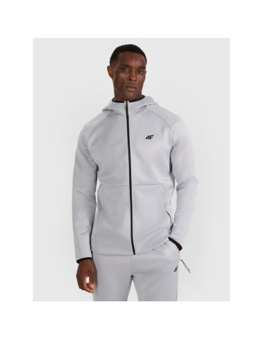 Bluza treningowa regular szybkoschnąca męska 4f 4fwaw25tfswm560-27s
