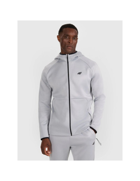 Bluza treningowa regular szybkoschnąca męska 4f 4fwaw25tfswm560-27s