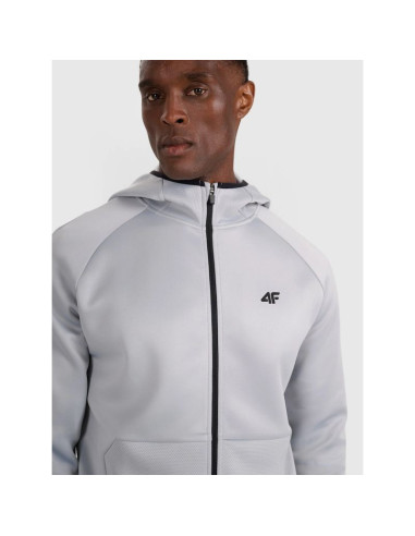Bluza treningowa regular szybkoschnąca męska 4f 4fwaw25tfswm560-27s
