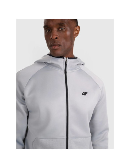 Bluza treningowa regular szybkoschnąca męska 4f 4fwaw25tfswm560-27s