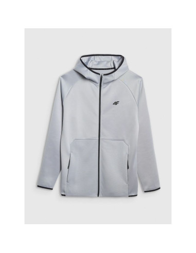 Bluza treningowa regular szybkoschnąca męska 4f 4fwaw25tfswm560-27s