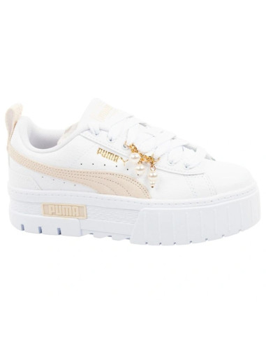 Puma buty sportowe damskie sneakersy mayze coquette białe platforma