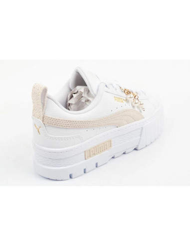 Puma buty sportowe damskie sneakersy mayze coquette białe platforma