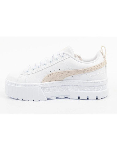 Puma buty sportowe damskie sneakersy mayze coquette białe platforma