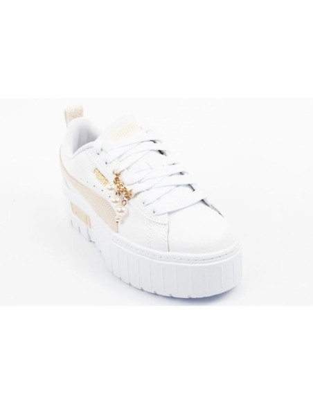Puma buty sportowe damskie sneakersy mayze coquette białe platforma
