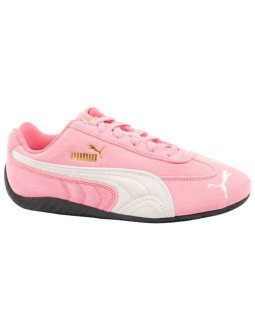 Puma buty damskie sportowe speedcat różowe skórzane modne sneakersy