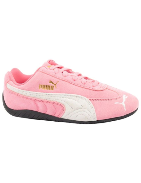 Puma buty damskie sportowe speedcat różowe skórzane modne sneakersy