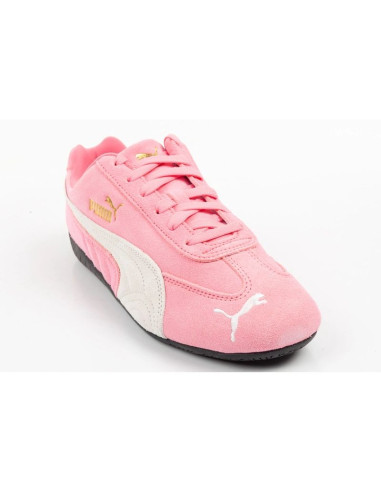 Puma buty damskie sportowe speedcat różowe skórzane modne sneakersy