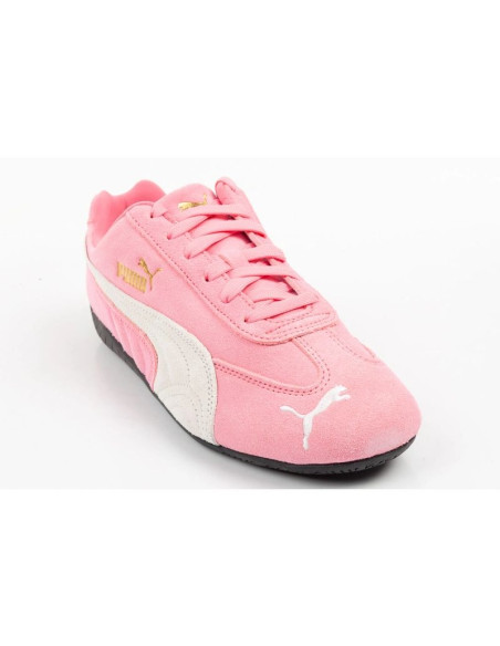Puma buty damskie sportowe speedcat różowe skórzane modne sneakersy