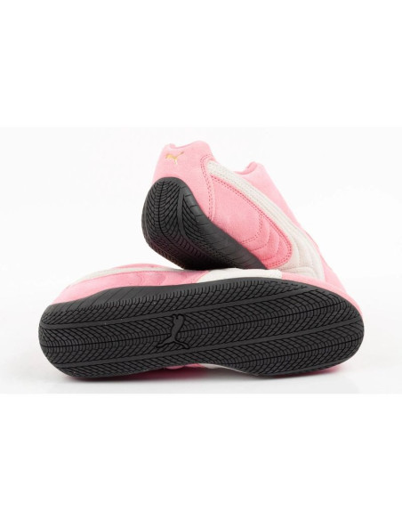 Puma buty damskie sportowe speedcat różowe skórzane modne sneakersy